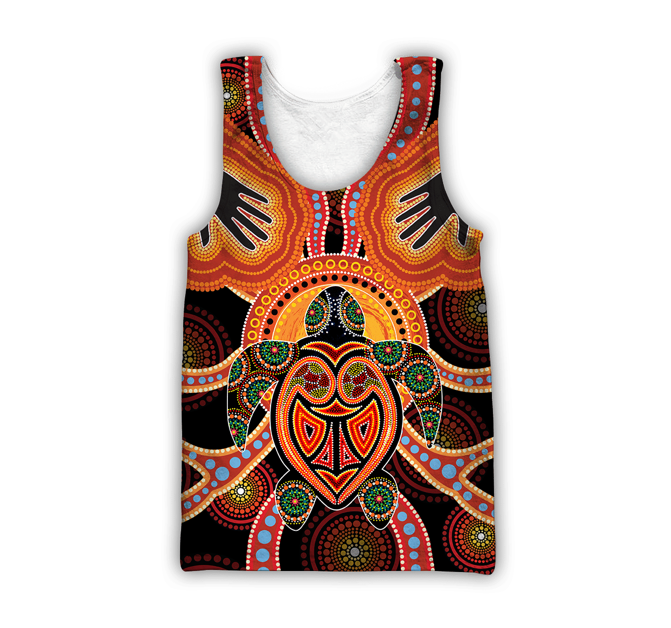 Aboriginal Turtle Touch the Sun shirts for men and women