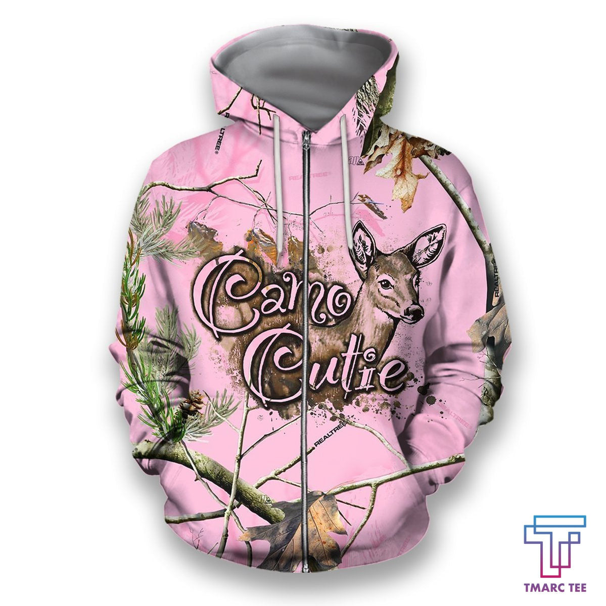 All Over Printed Country Girl Pink Camo Shirts