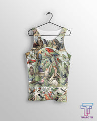 All Over Printed Parrots Shirts H