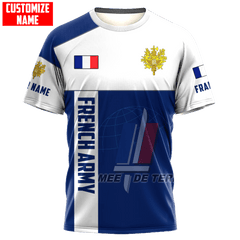 Personalized France Army Shirts