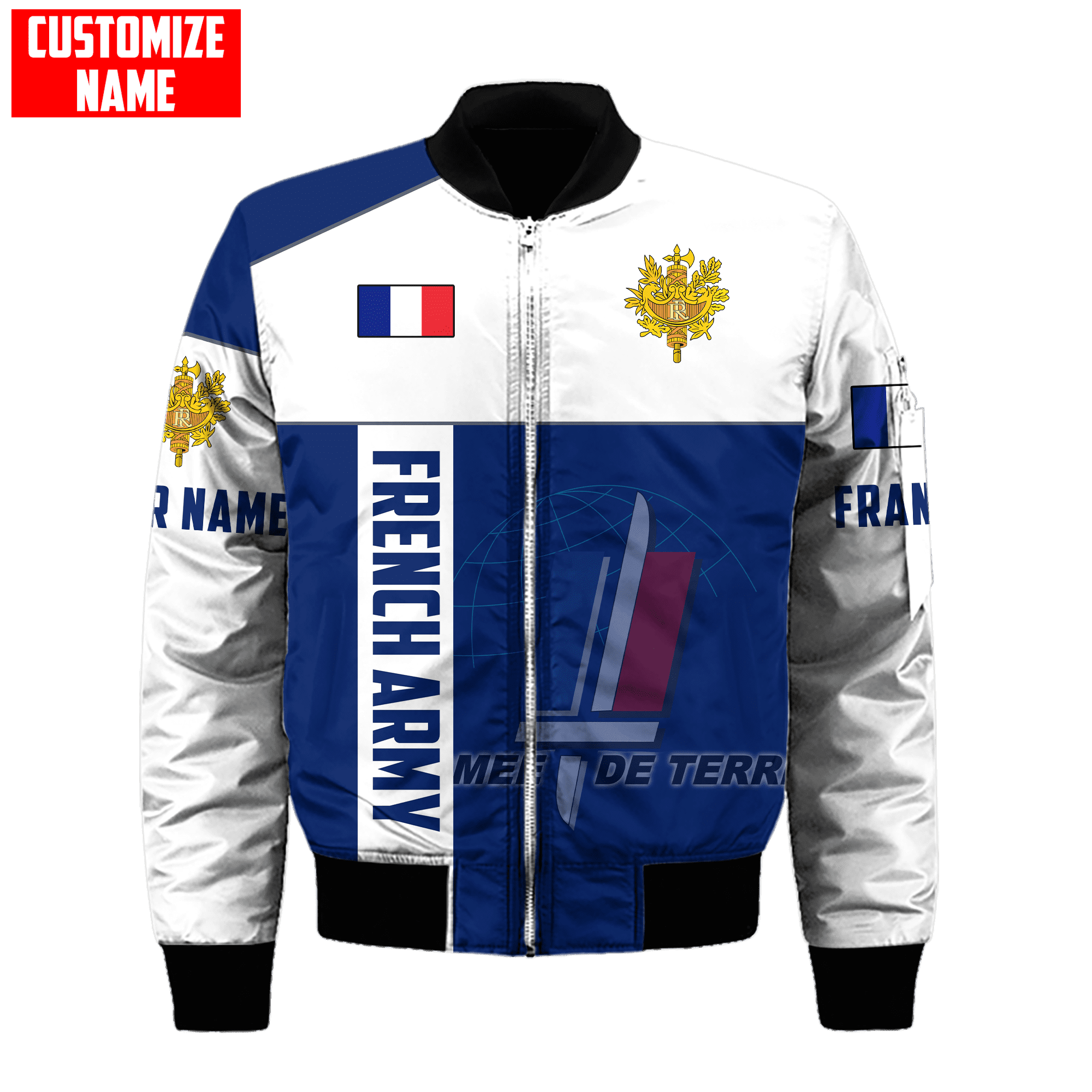 Personalized France Army Shirts