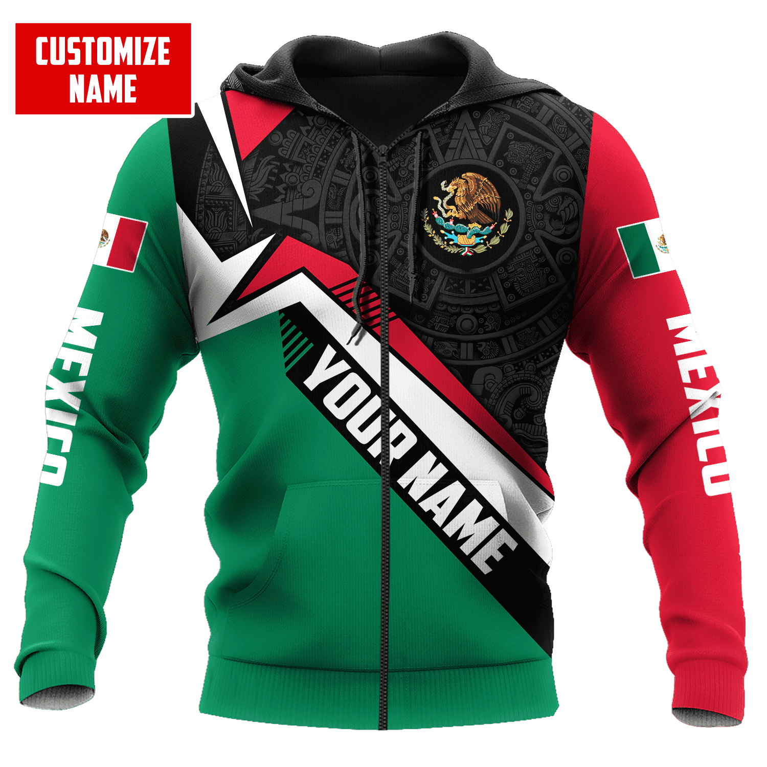 Personalized Mexico Unisex Shirts