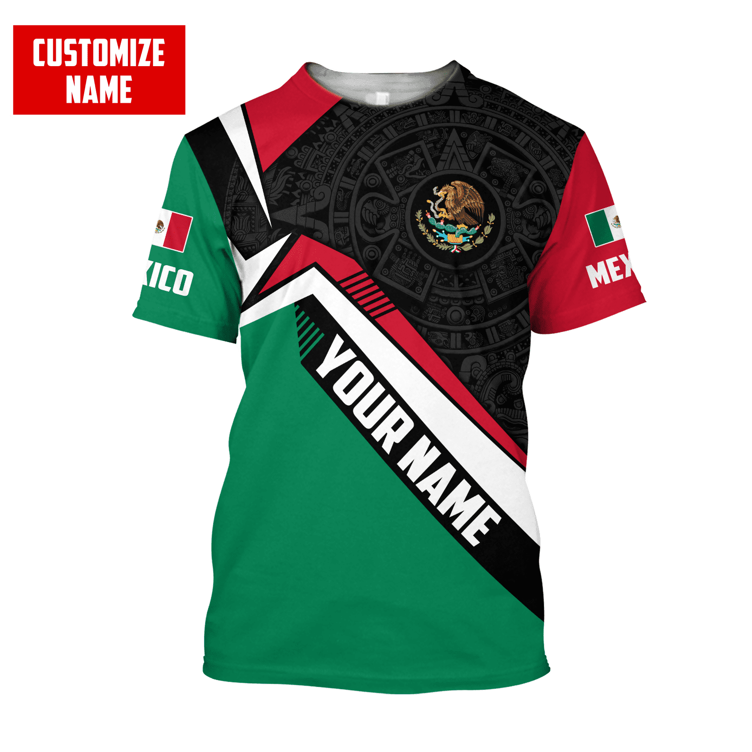 Personalized Mexico Unisex Shirts