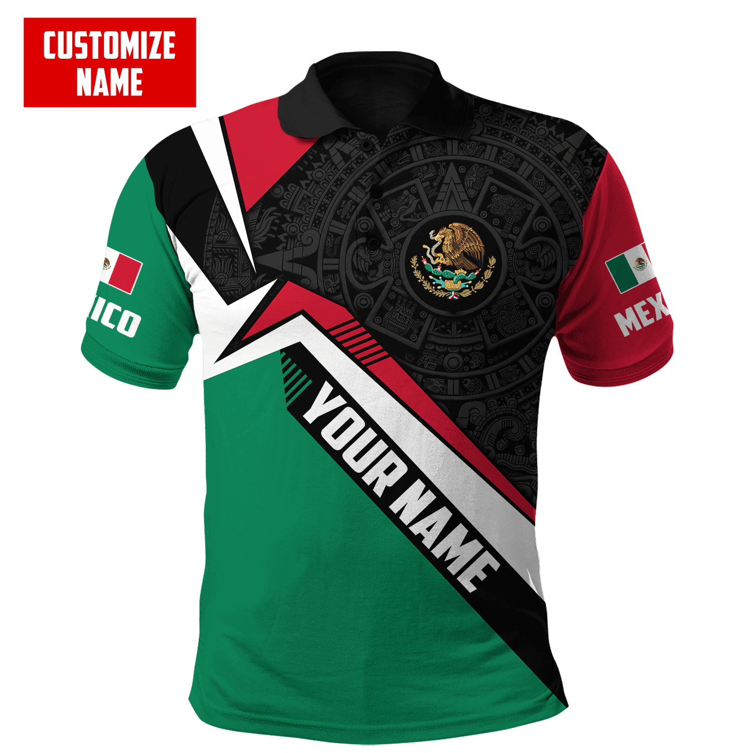 Personalized Mexico Unisex Shirts