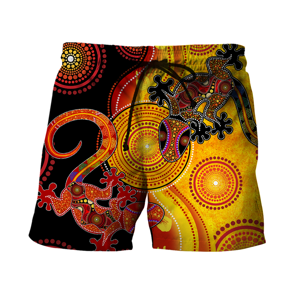 Aboriginal Australia Indigenous Lizards and the Sun shirts for men and women