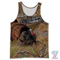 Camo Turkey Hunting Hoodie T-Shirt Sweatshirt for Men and Women NM