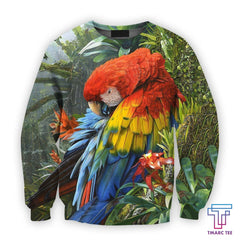 All Over Printed Parrots Shirts H