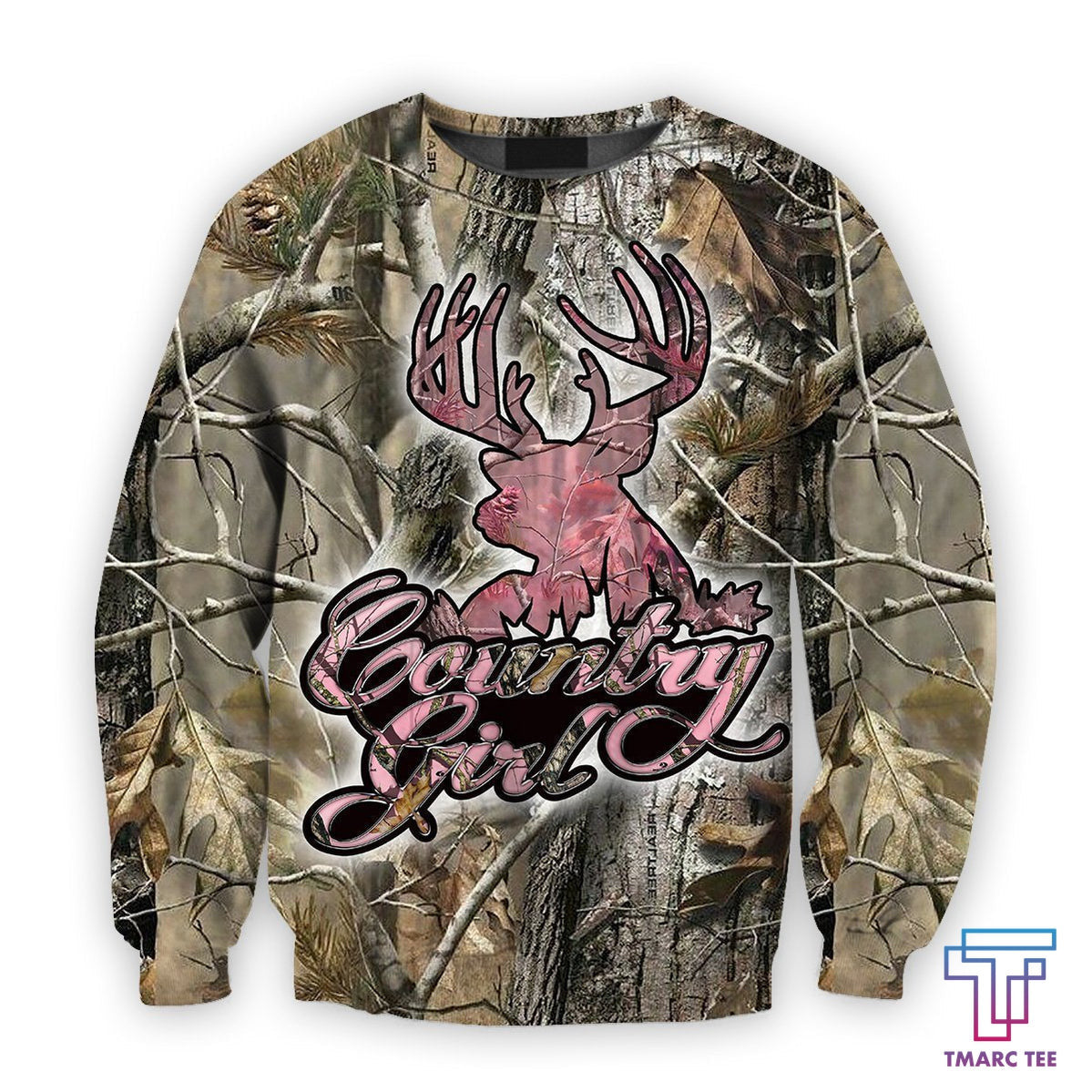 All Over Printed Country Girl Camo Shirts