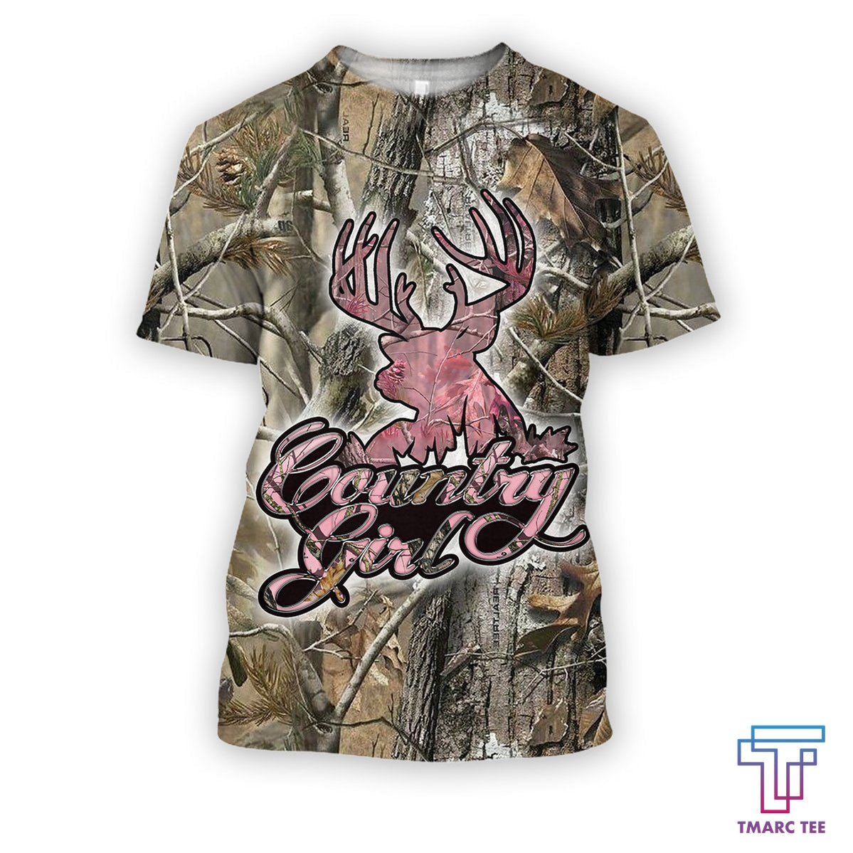 All Over Printed Country Girl Camo Shirts