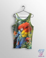 All Over Printed Parrots Shirts H