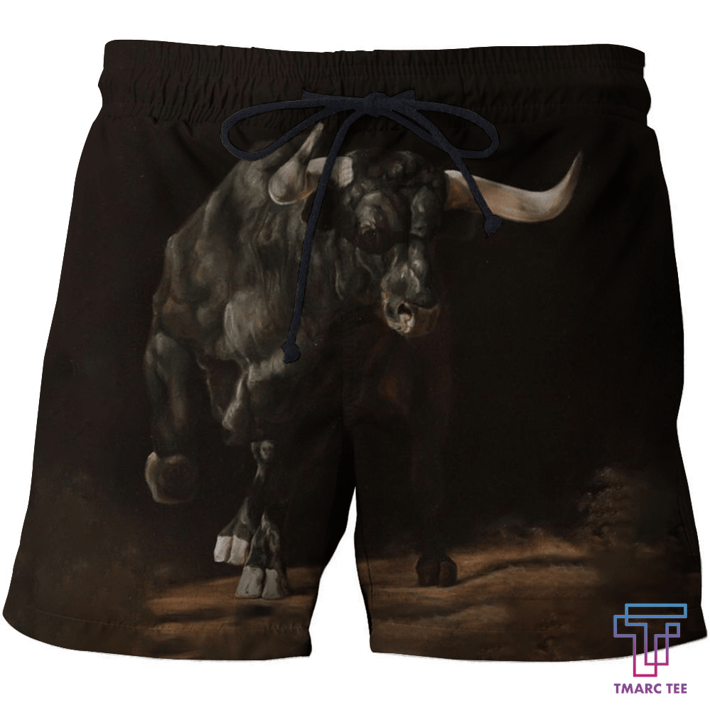 D All Over Print Bull Art