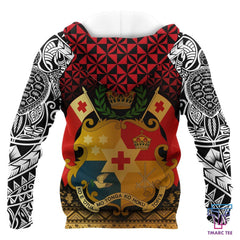 Tonga in My Heart Polynesian Tattoo Style Printed Shirts TT