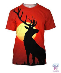 All Over Print Deer Sunset