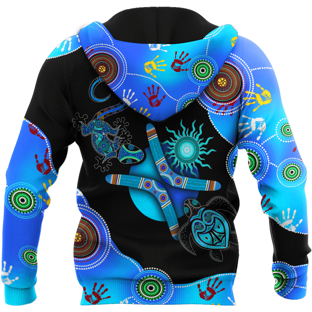 Aboriginal Naidoc Week Blue Turtle Lizard shirts