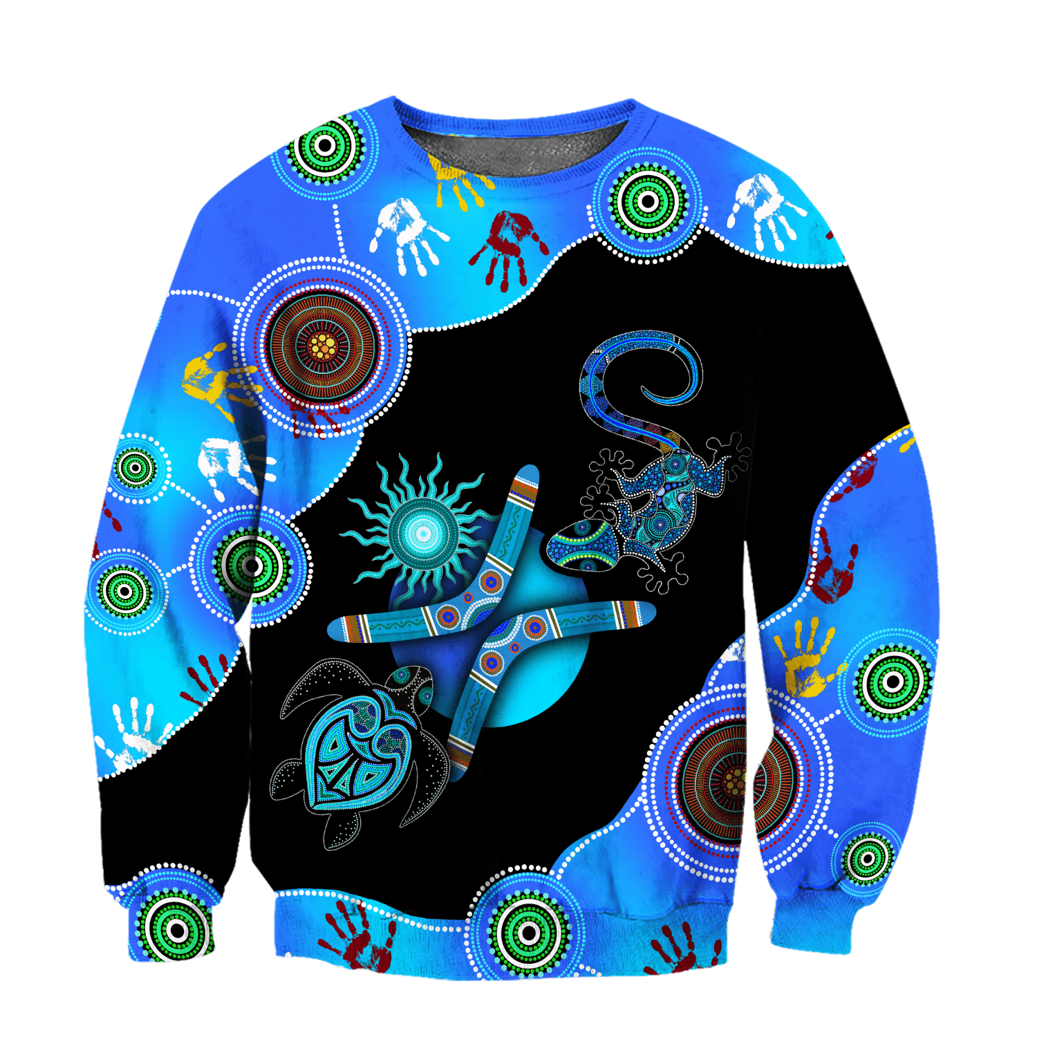 Aboriginal Naidoc Week Blue Turtle Lizard shirts