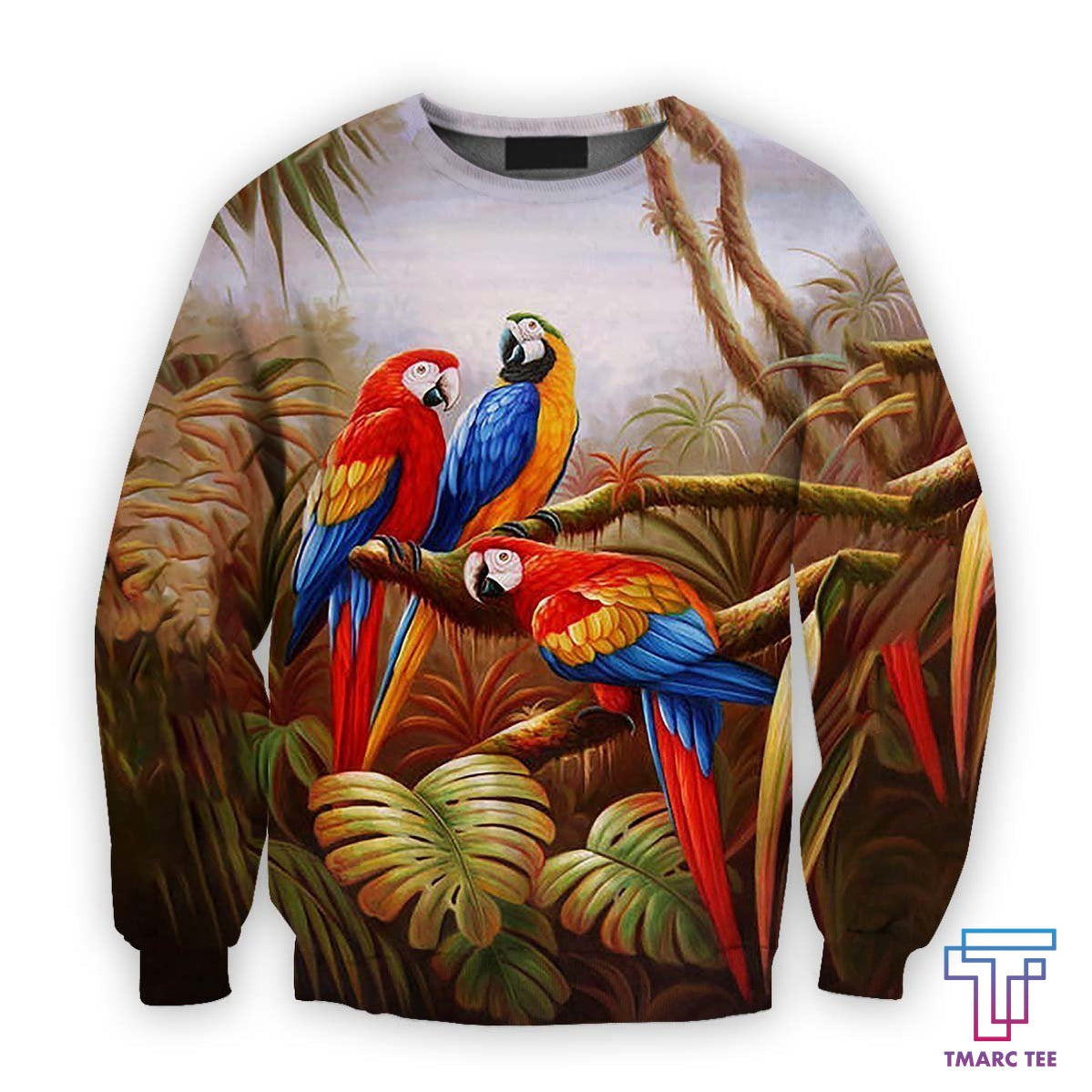 All Over Printed Parrots Shirts H