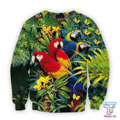 All Over Printed Parrots Shirts HB