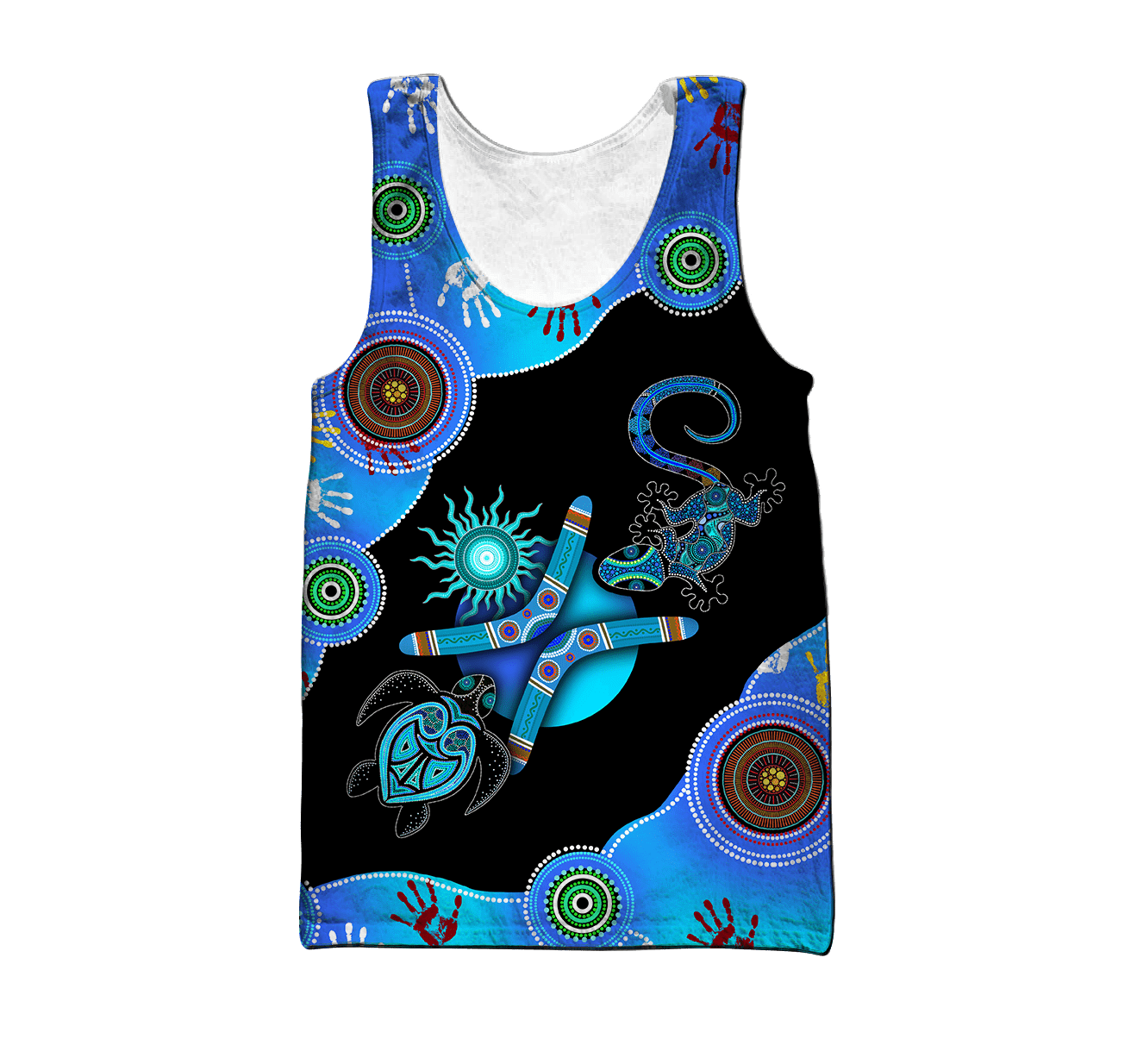 Aboriginal Naidoc Week Blue Turtle Lizard shirts