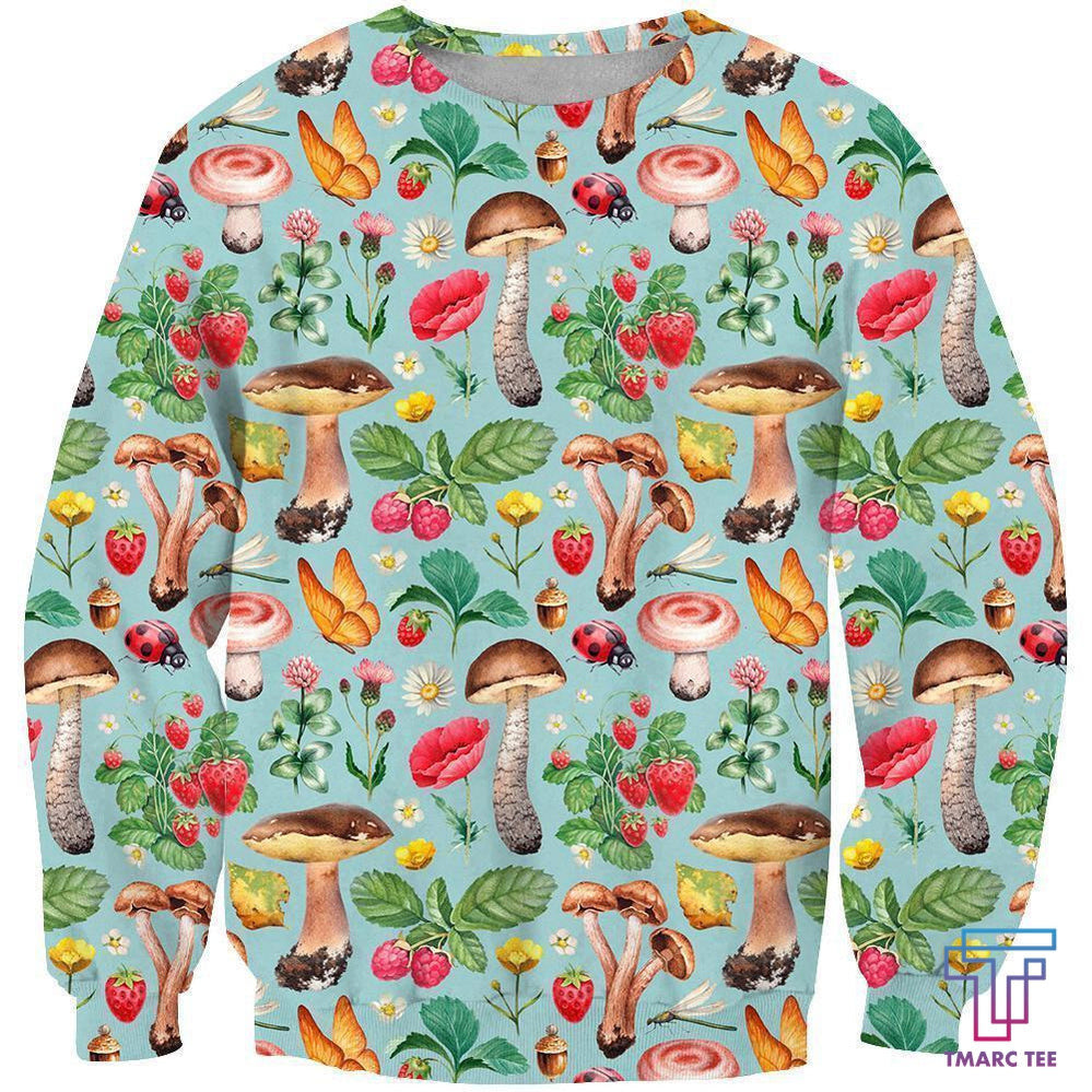 All Over Printing Mushroom Premium Shirt