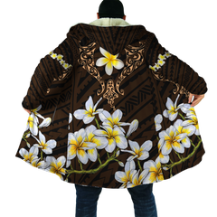 Amazing Polynesian Beautiful Ray And Frangipani Tattoo Unisex Deluxe Hoodie ML