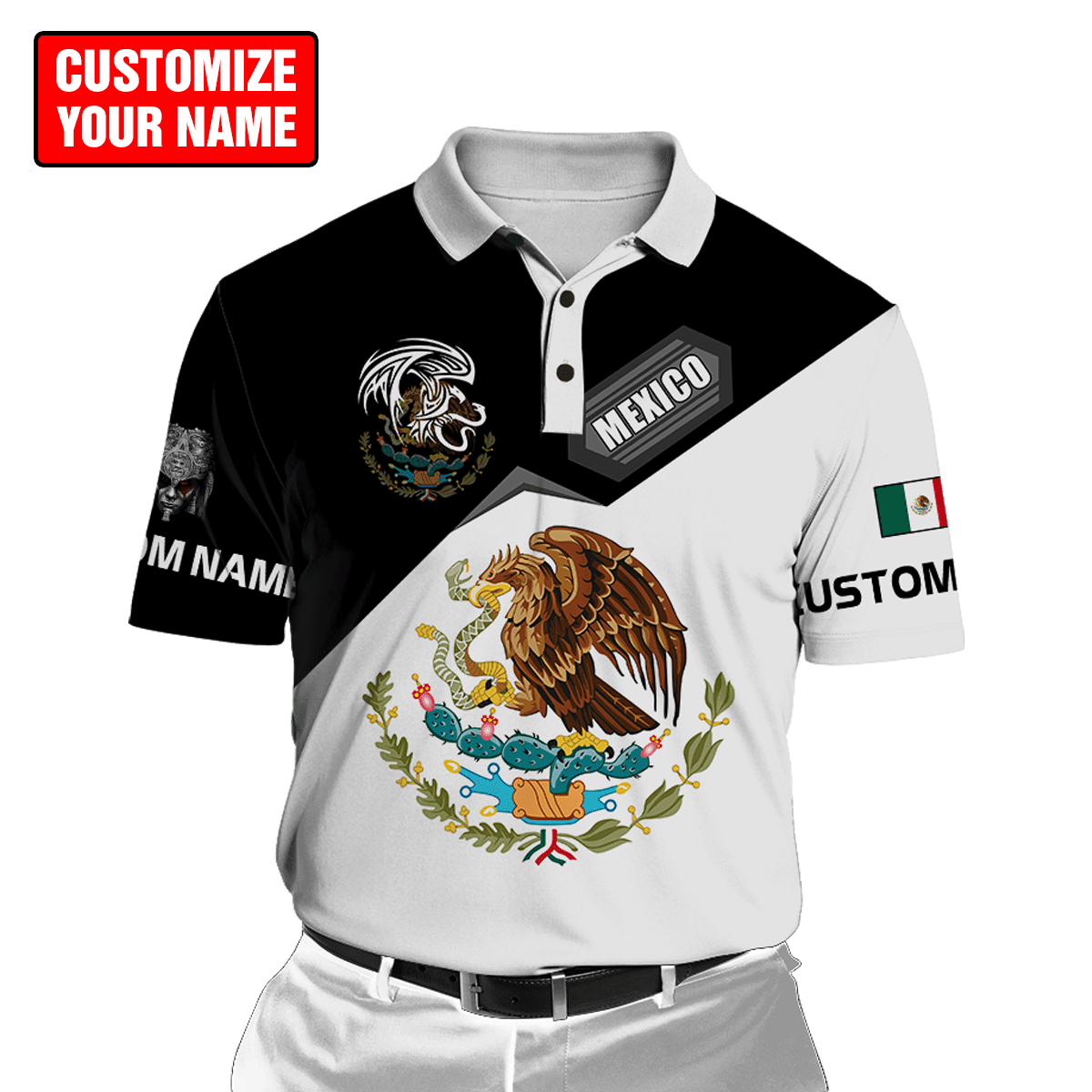 Personalized Name Mexican Unisex Shirts