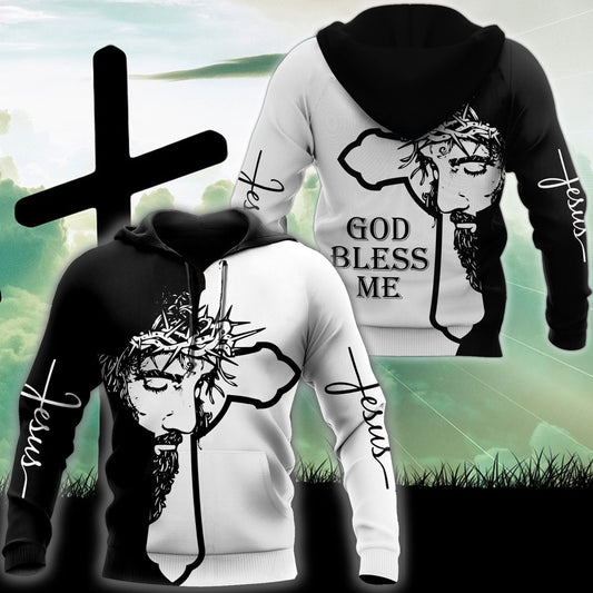 Premium Unisex Hoodie Easter Day Christian Jesus No ML God Bless Me