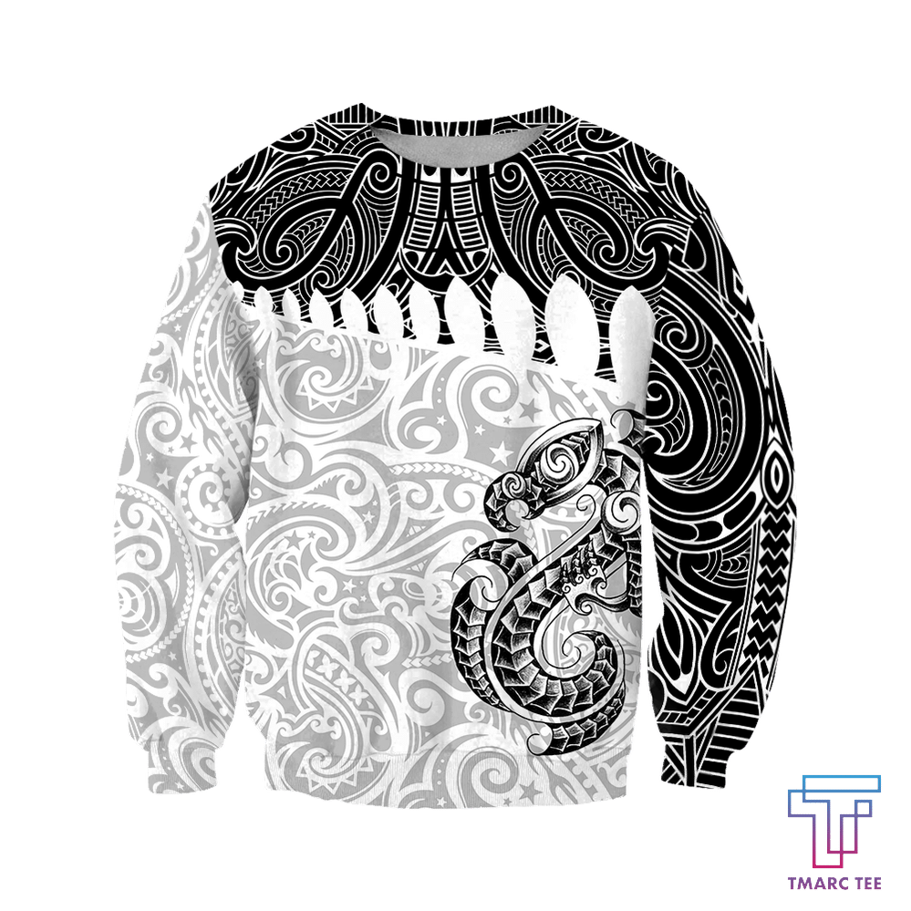 Aotearoa Maori manaia d all over printed shirt and short for man and women JJ PL