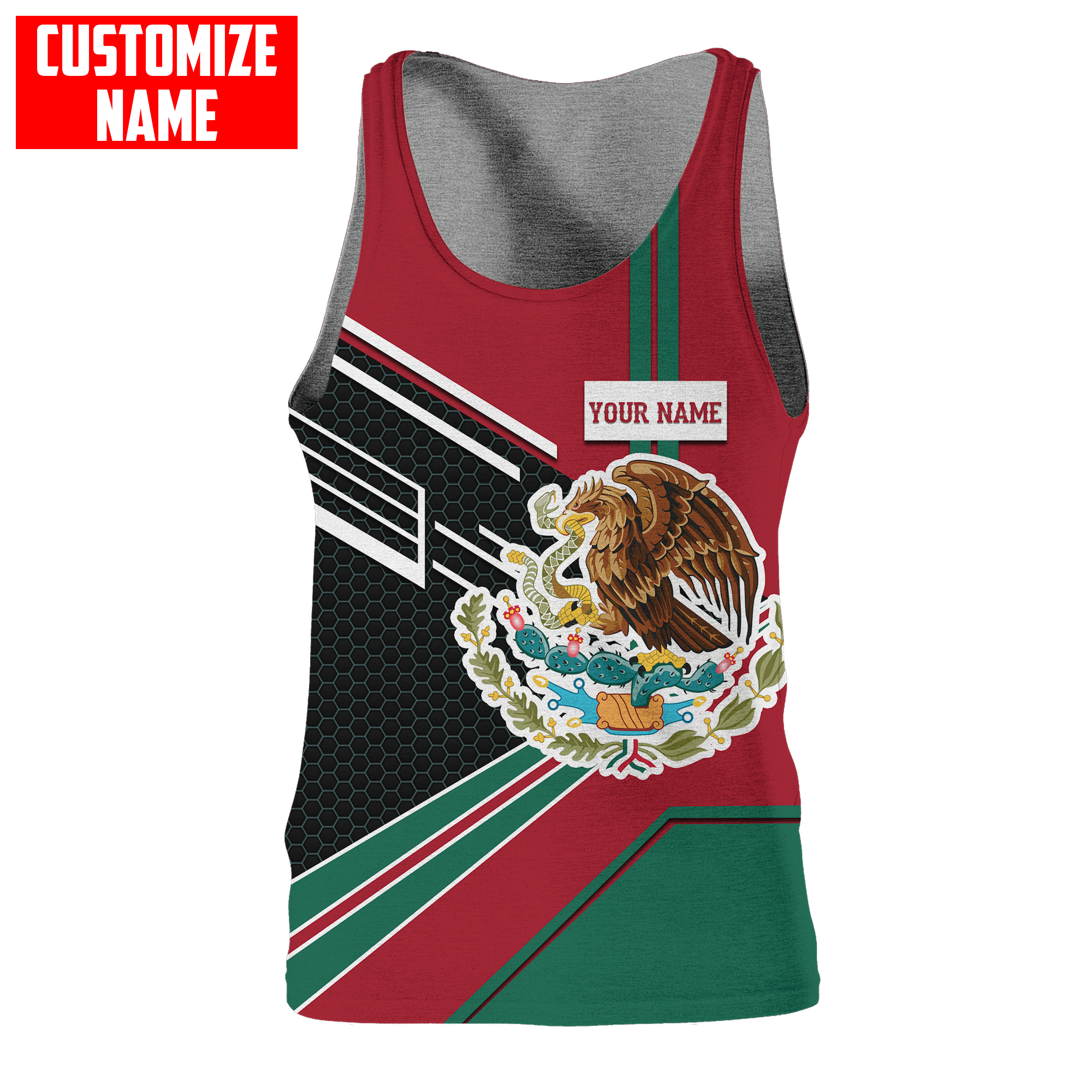 Personalized Name Mexico Unisex Shirt