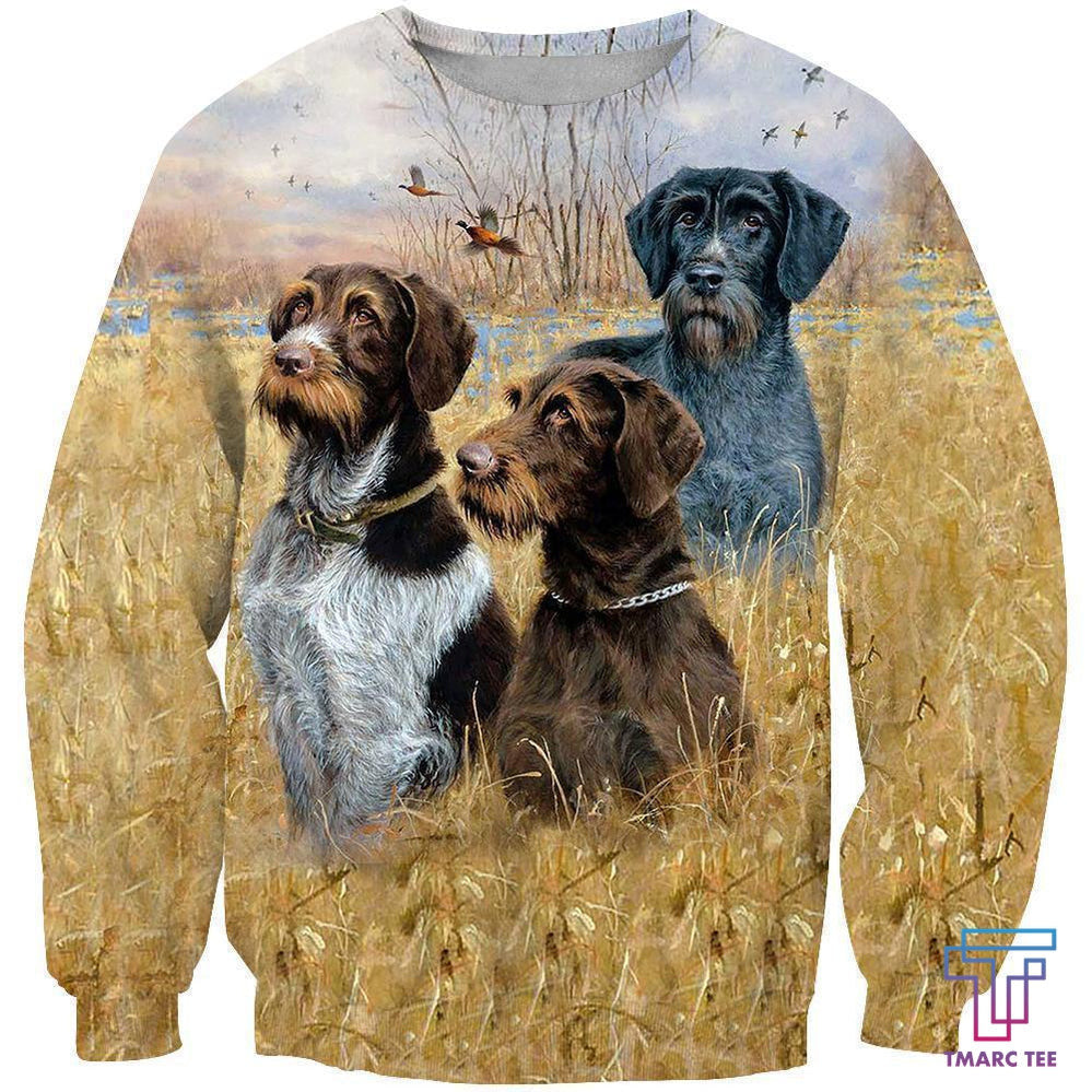 All Over Printed Great Hunting Dog Shirts