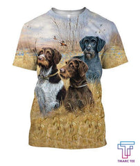 All Over Printed Great Hunting Dog Shirts