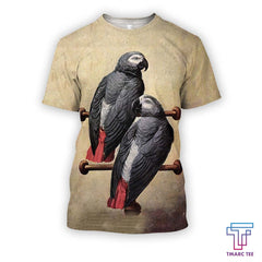 All Over Printed Parrots Shirts H