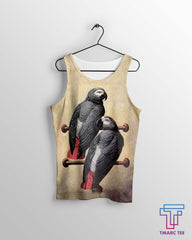 All Over Printed Parrots Shirts H