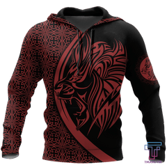 Lion Tattoo Hoodie T Shirt For Men and Women HAC-NM