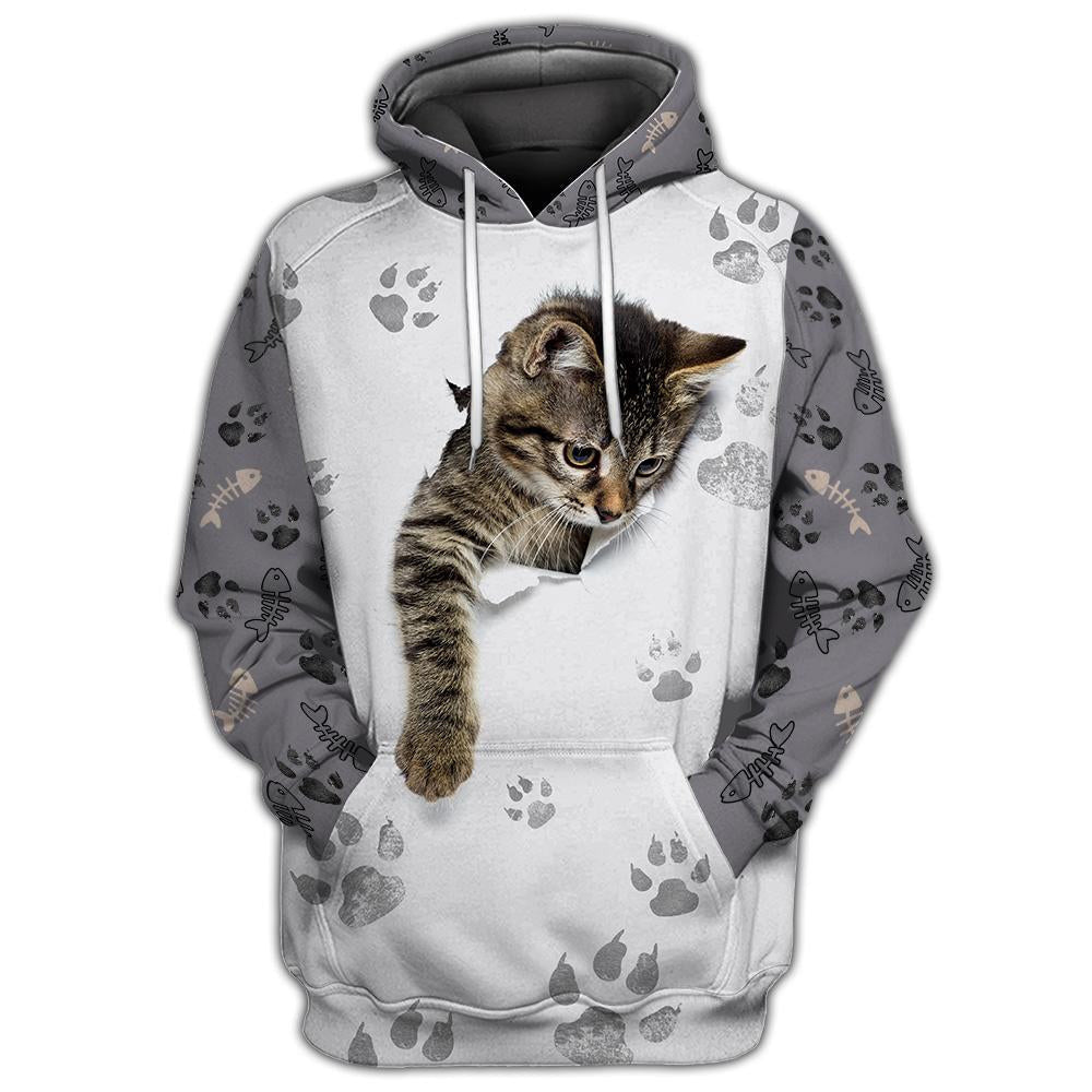 Baby Cat shirt & short for men and women PL