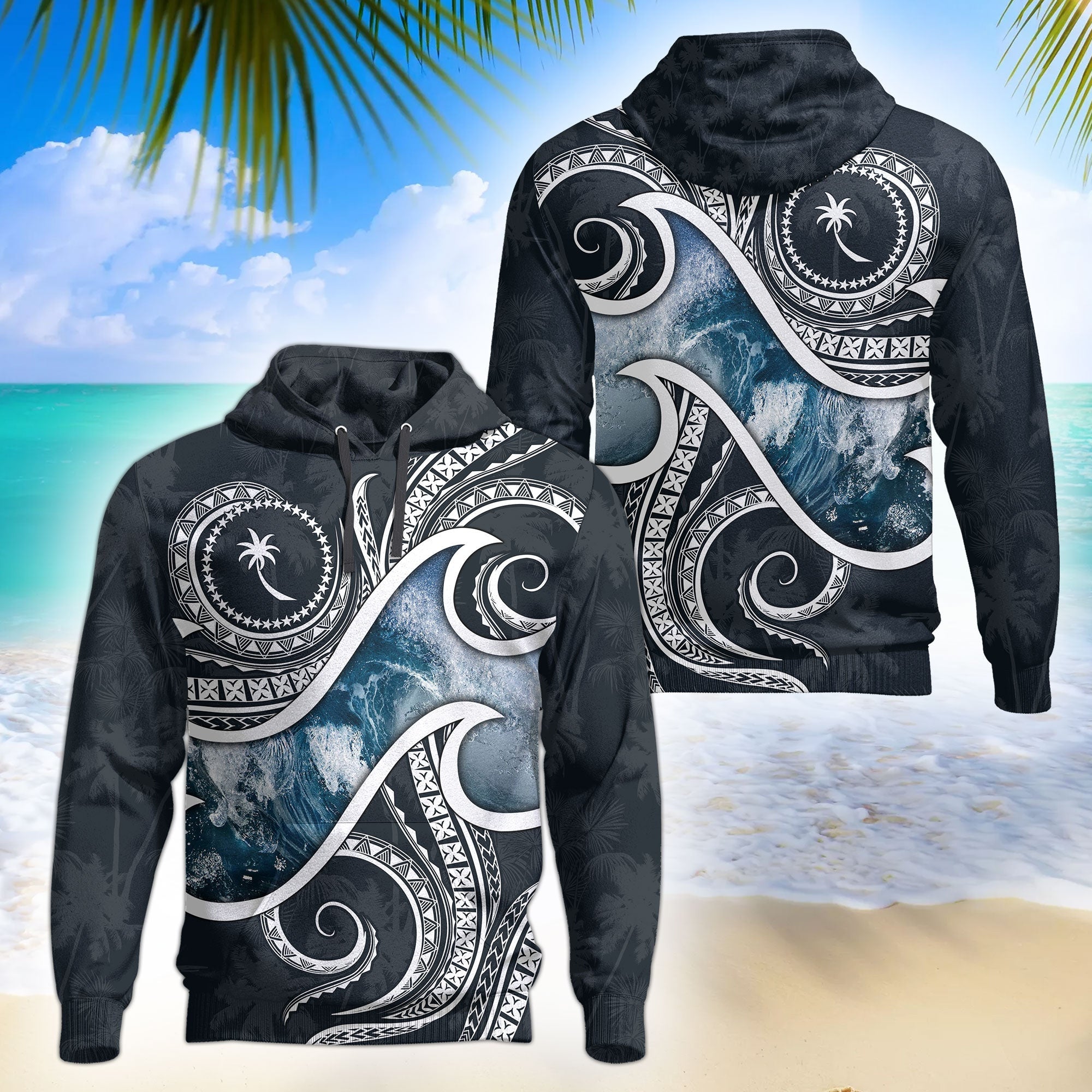 Amazing Polynesian Chuuk No Unisex Shirts