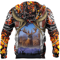 America Flag Hunting Deer Unisex Shirts DA