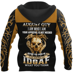 August Guy Skull Shirts For Men and Women