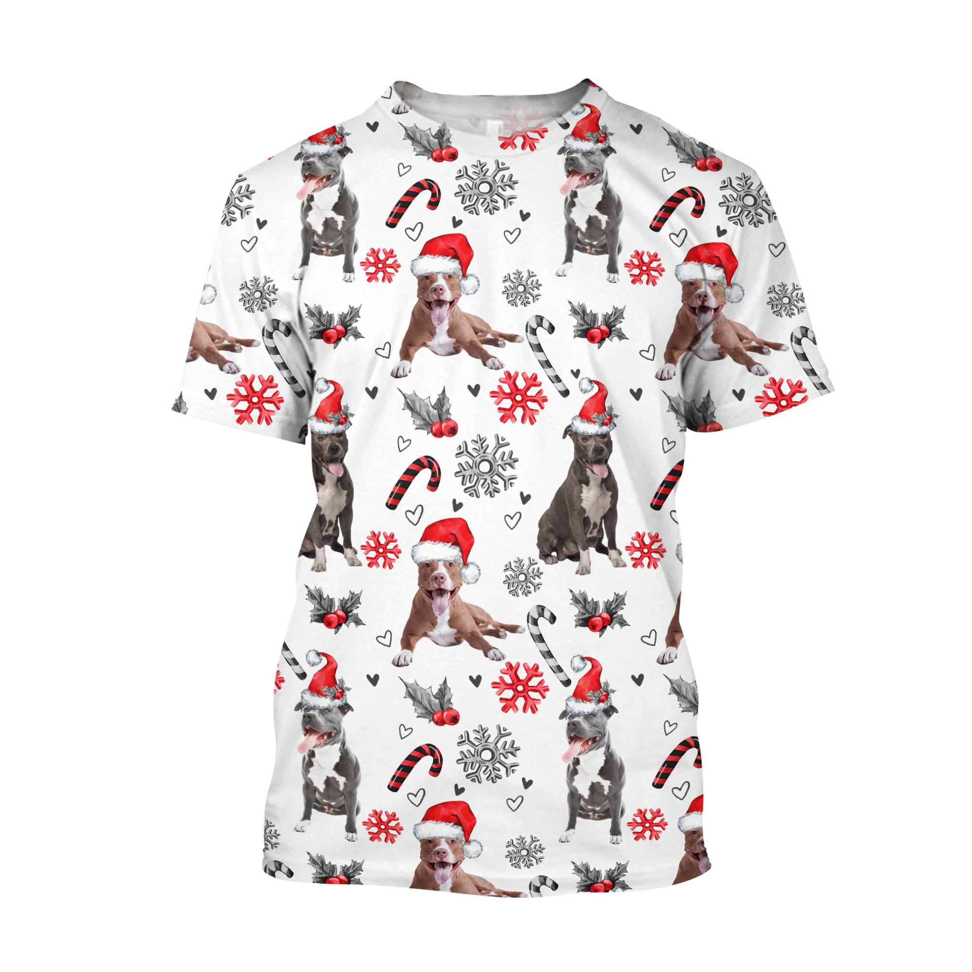 Pit Bull Christmas Unisex Shirts