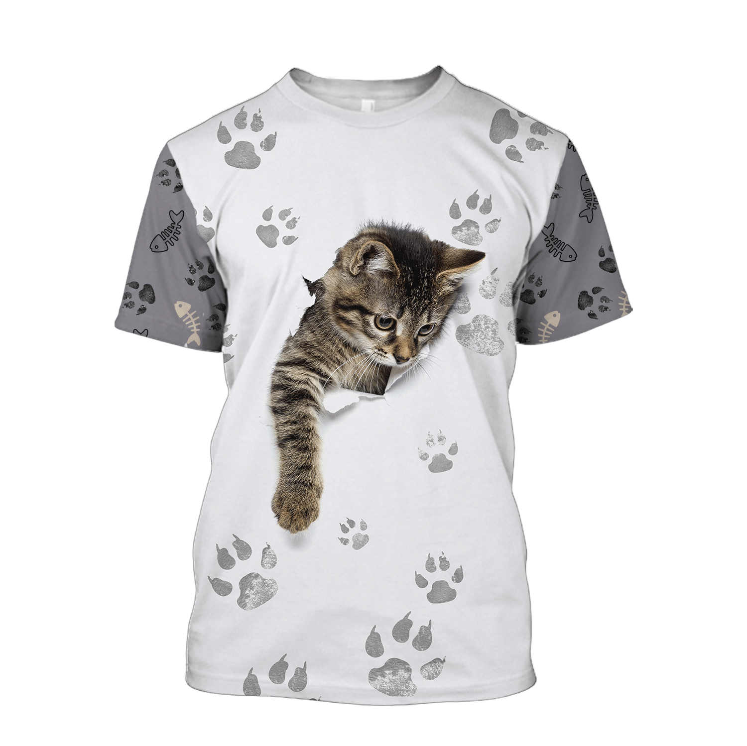 Baby Cat shirt & short for men and women PL