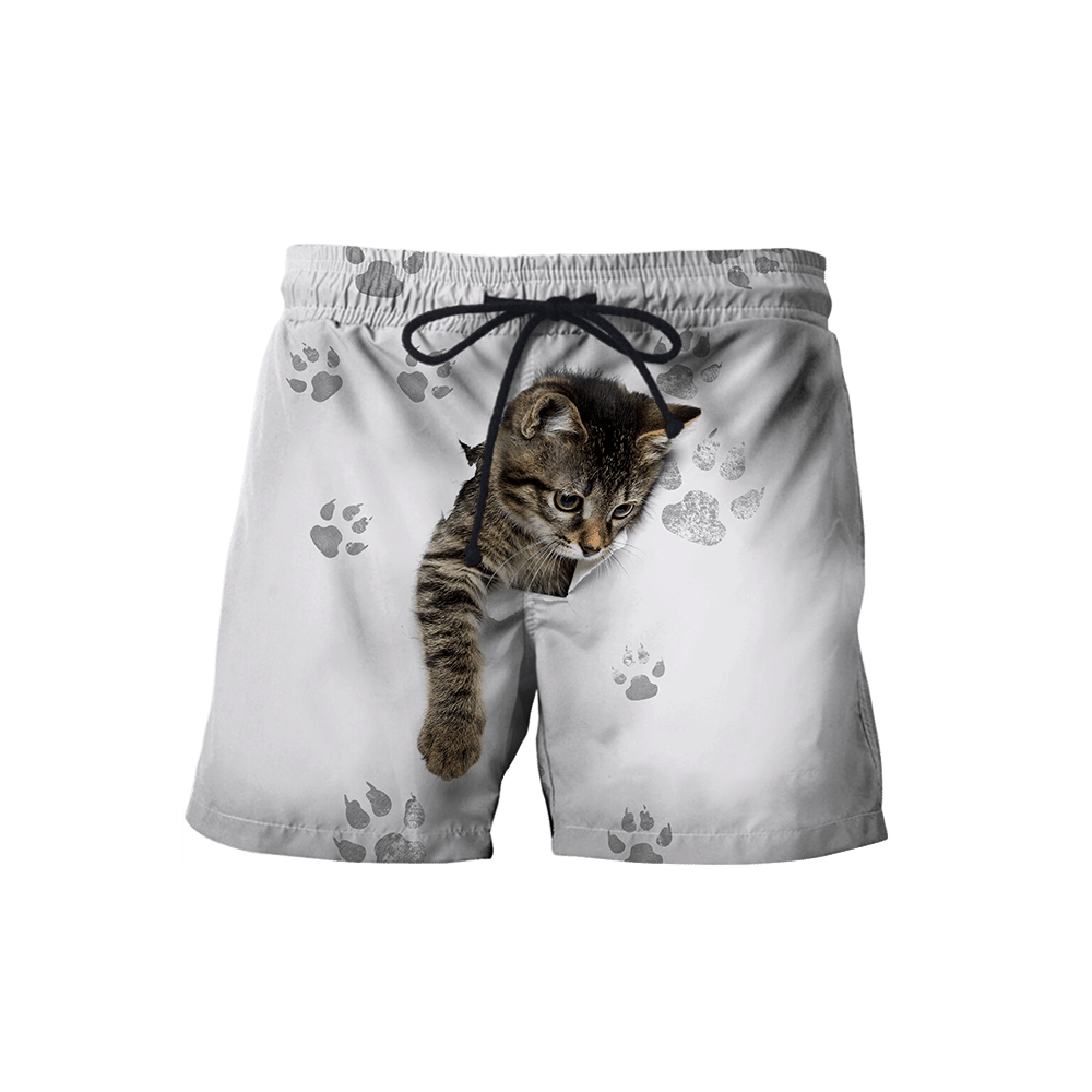 Baby Cat shirt & short for men and women PL