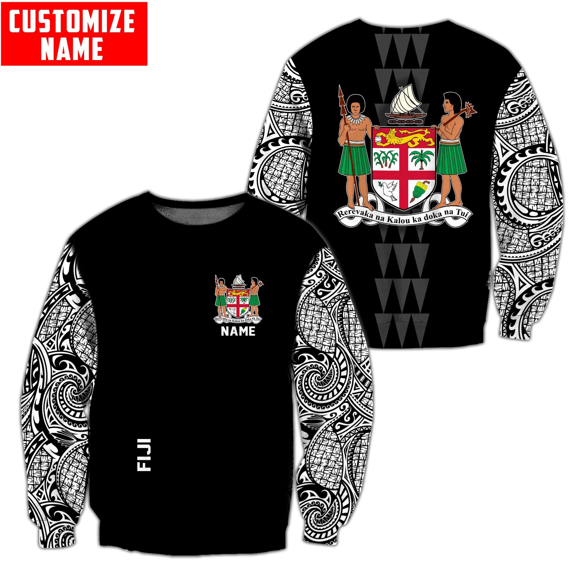 Amazing Polynesian Fiji Unisex Shirts