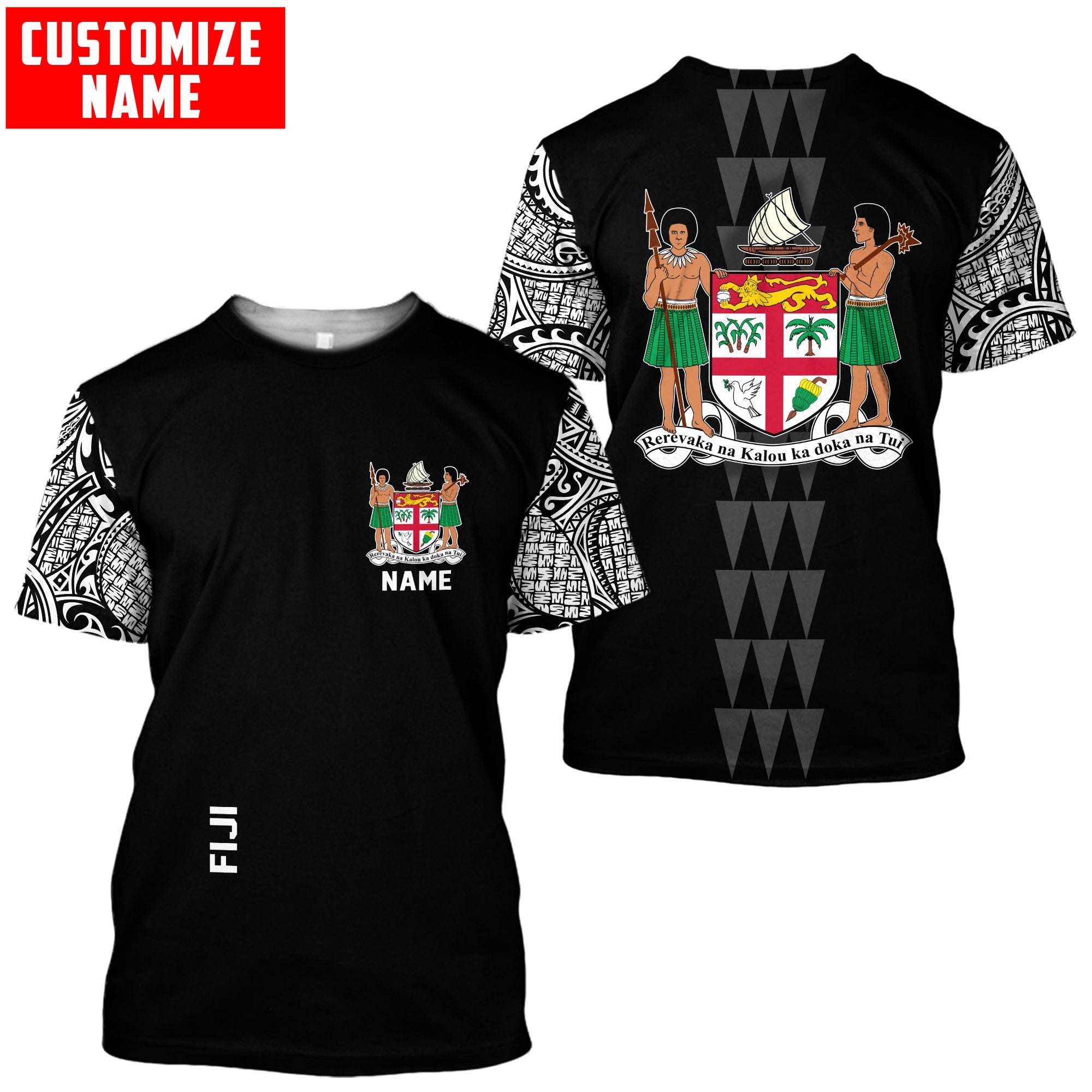 Amazing Polynesian Fiji Unisex Shirts