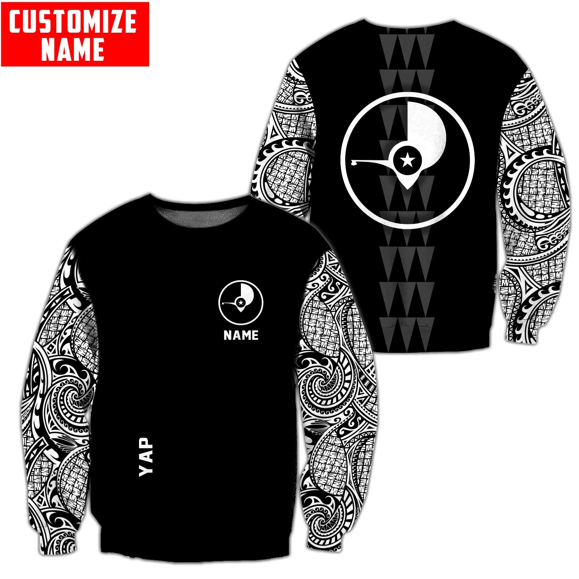 Amazing Polynesian Yap Unisex Shirts