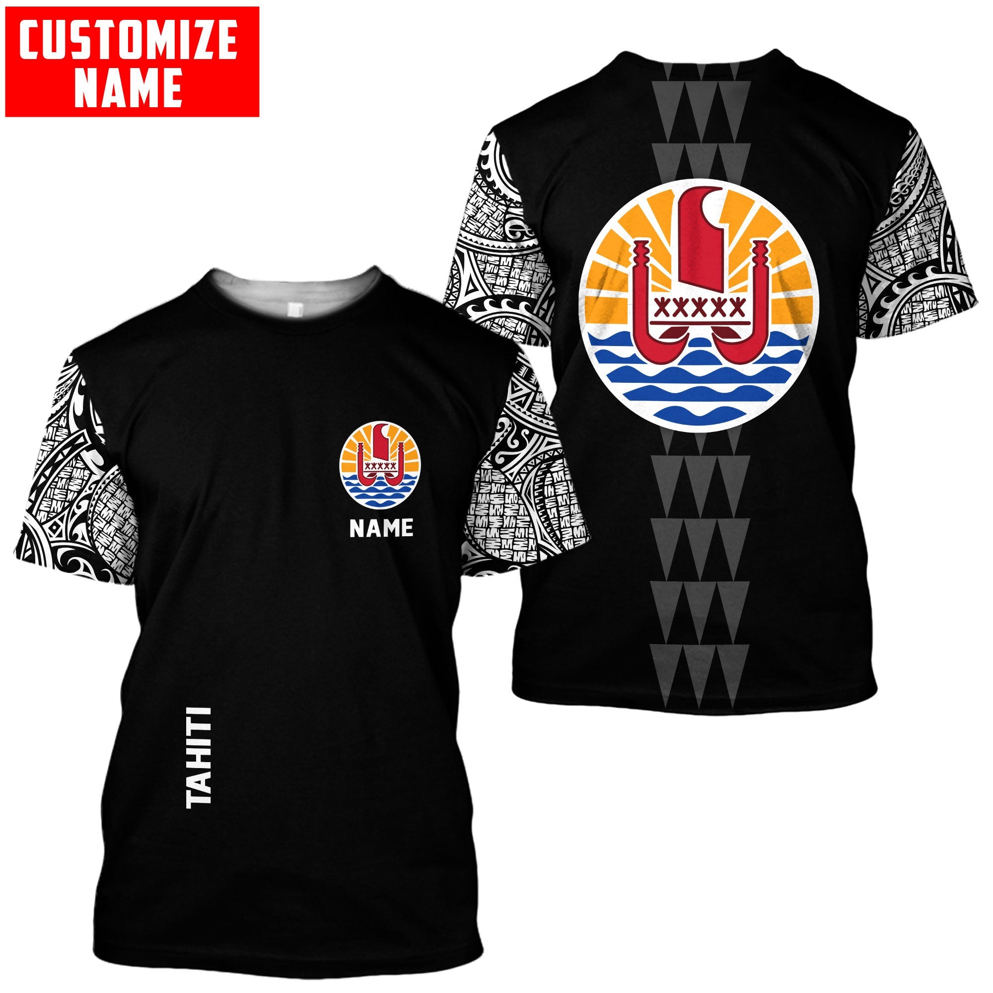 Amazing Polynesian Tahiti Unisex Shirts