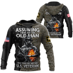 All Over Printed U.S. Army Veteran HAC-MEI