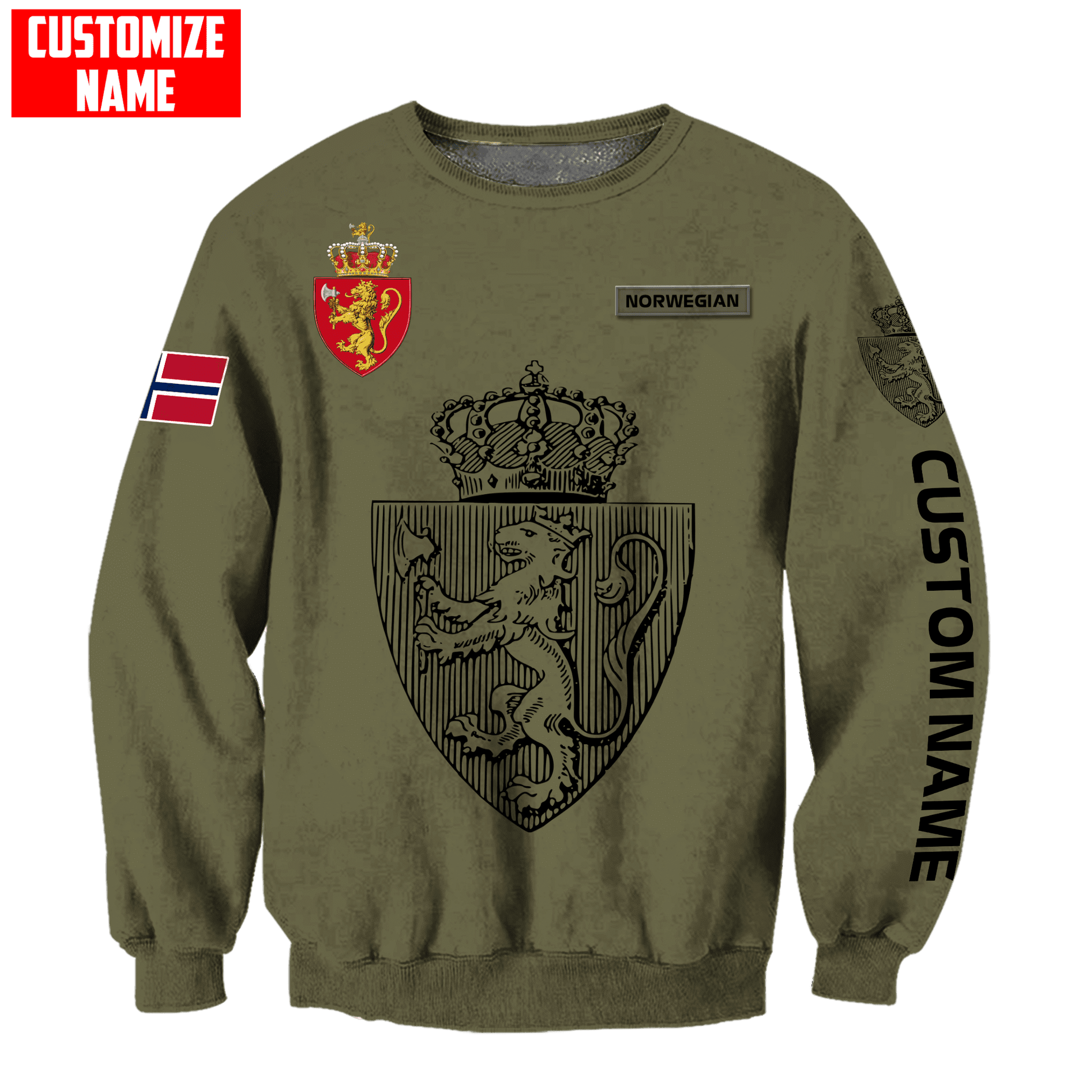 Personalized Norway Unisex Shirts DD