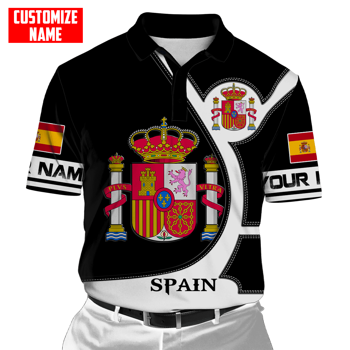 Personalized Spain Unisex Shirts KL