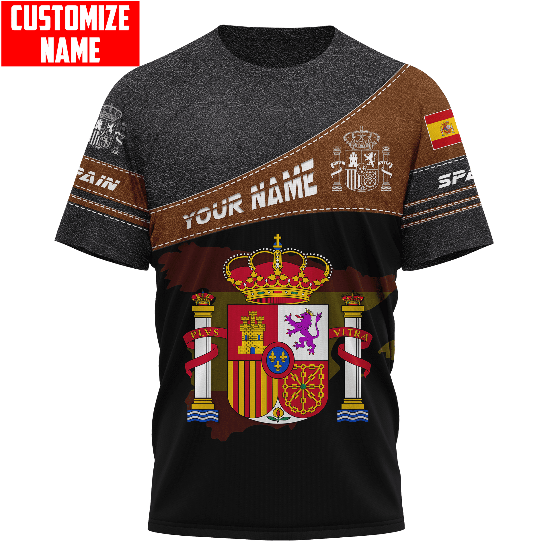 Personalized Spain Unisex Shirts NH