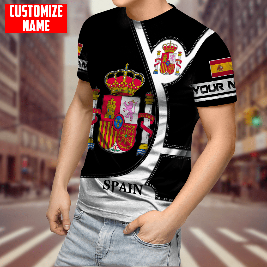 Personalized Spain Unisex Shirts KL