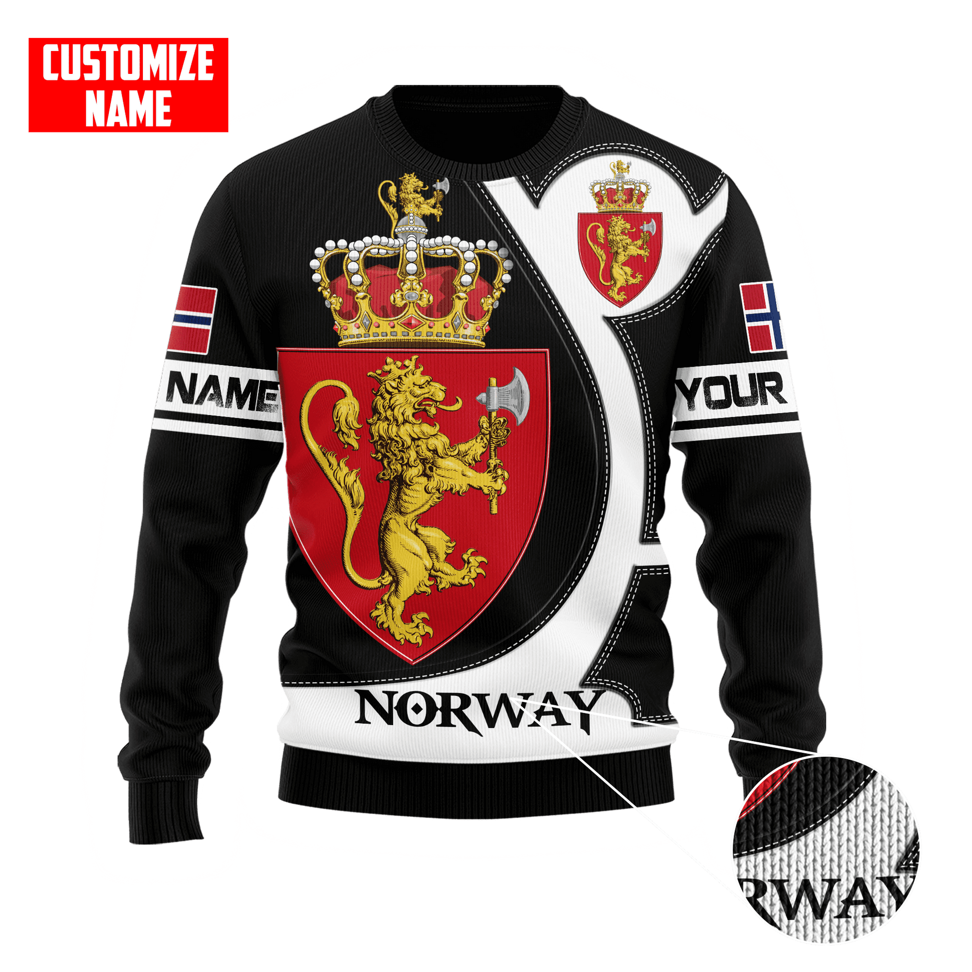 Personalized Norway Unisex Shirts KL